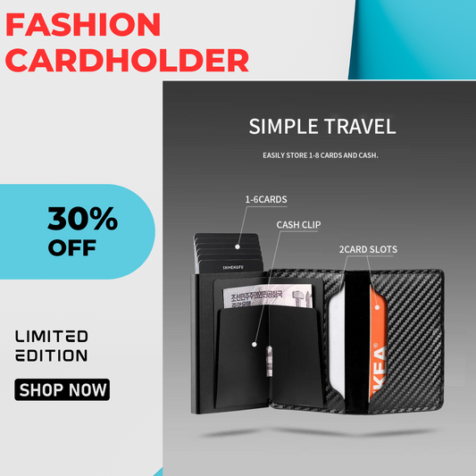 Fashion Wallet Business Pop-Up Cardholder
