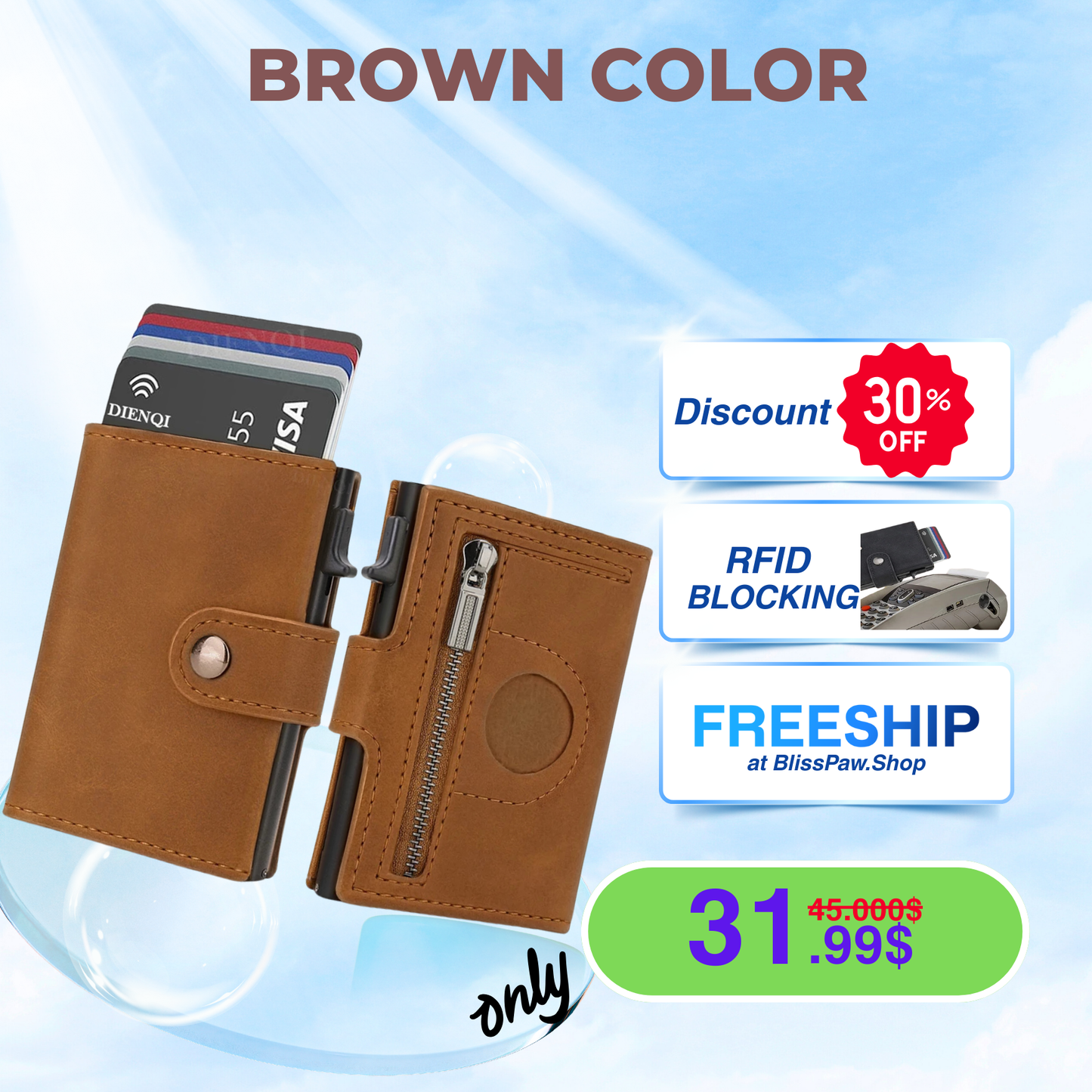 Airtag Luxury Men Wallets Card Holder