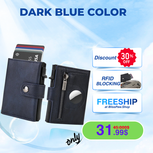 Airtag Luxury Men Wallets Card Holder