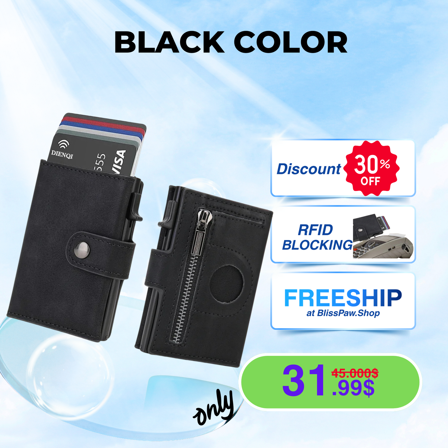 Airtag Luxury Men Wallets Card Holder