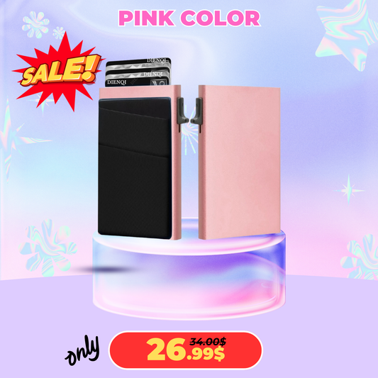 Aluminum Smart Wallet Cardholder