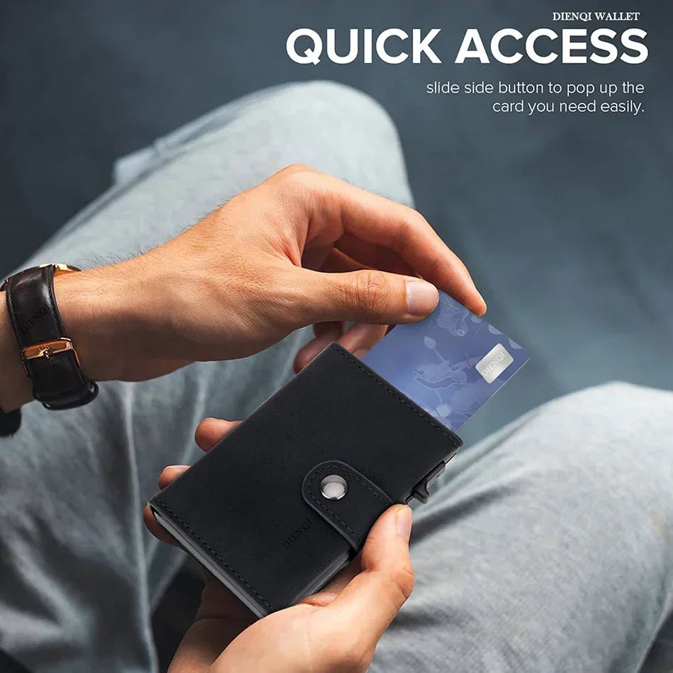 Airtag Luxury Men Wallets Card Holder
