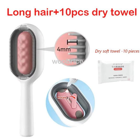 3-in-1 Pet Grooming Brush