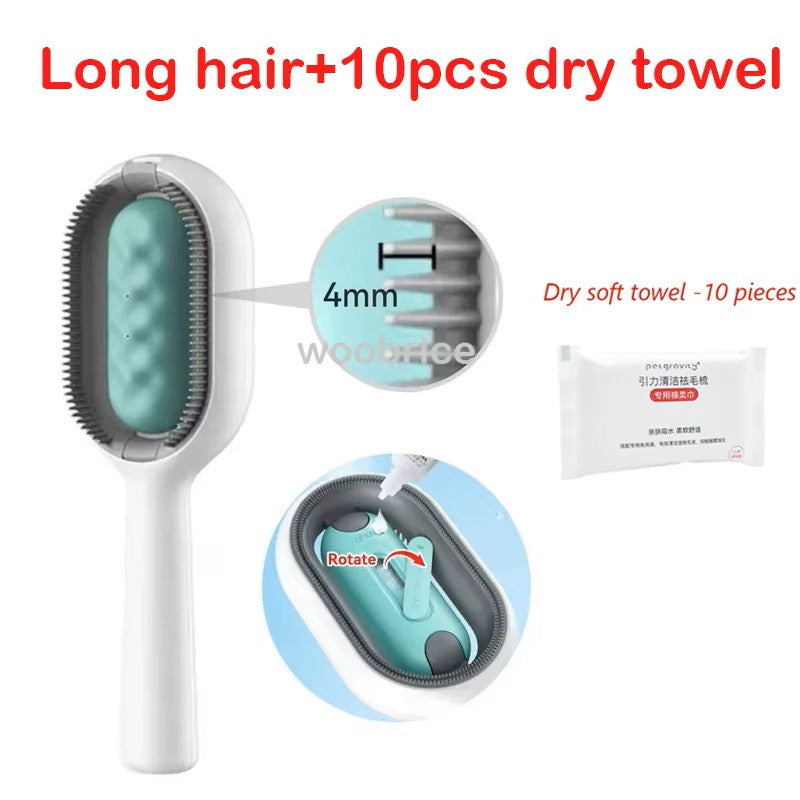 3-in-1 Pet Grooming Brush