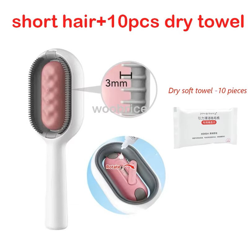 3-in-1 Pet Grooming Brush