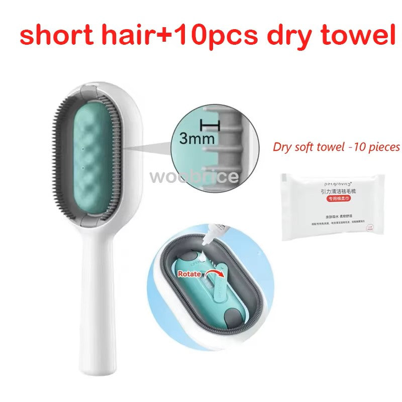 3-in-1 Pet Grooming Brush