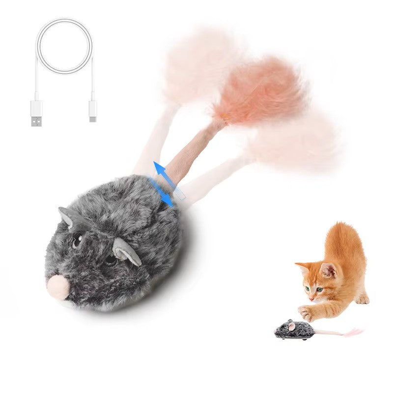 Rechargeable Mouse Cat Toy