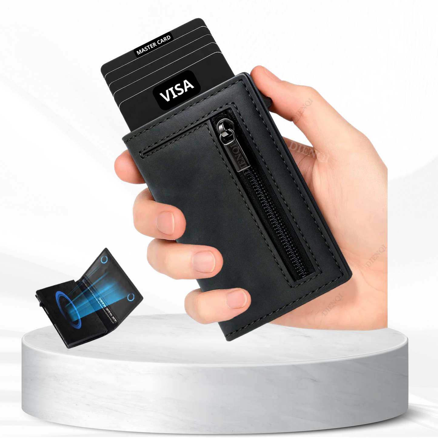 Smart Luxury Magnetic Card Holder