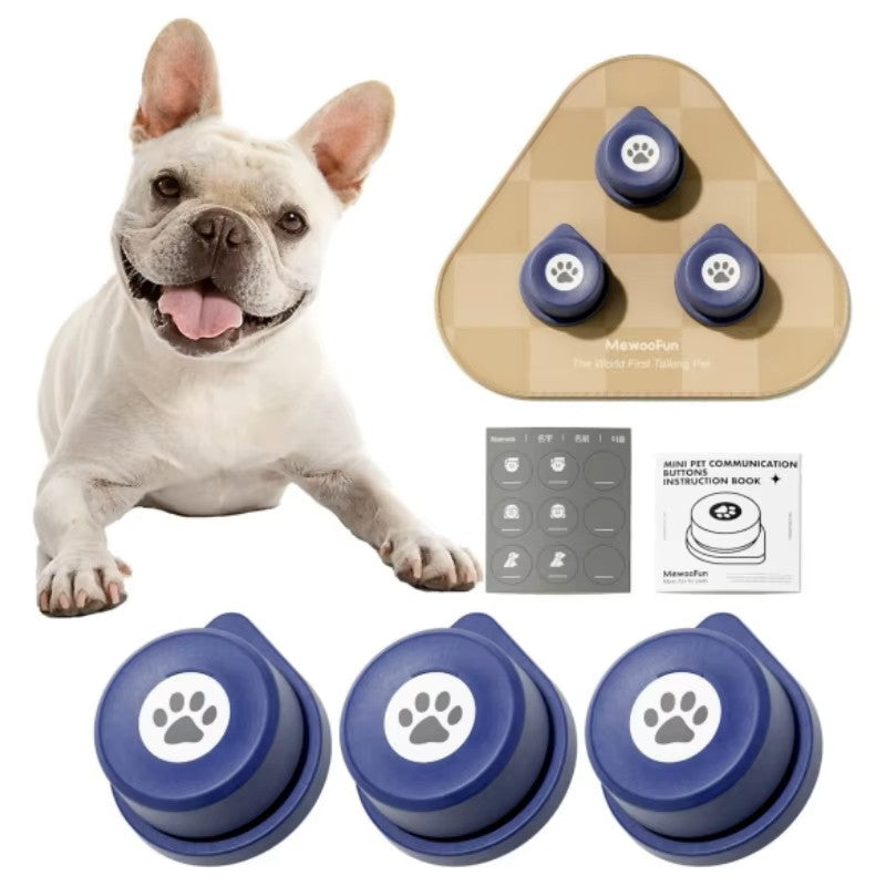 Smart Pet Talking Buttons And Non-Slip Mat