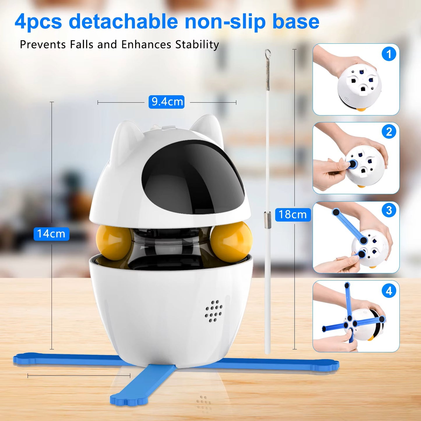 Smart 4 in 1 Cat Toy
