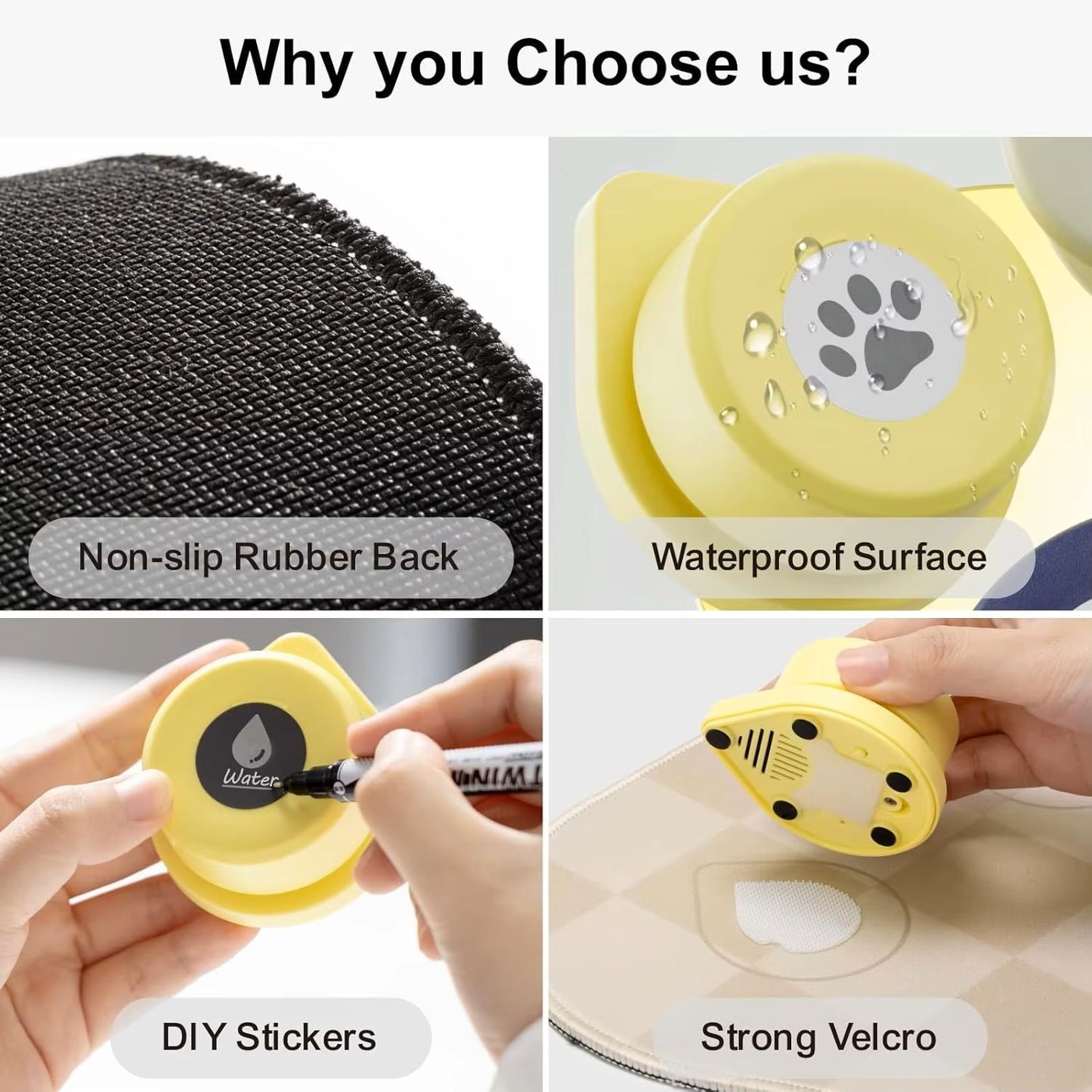 Smart Pet Talking Buttons And Non-Slip Mat
