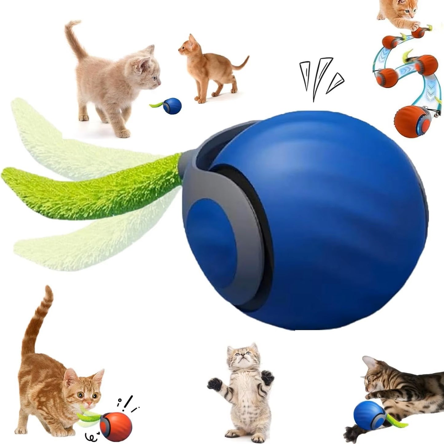 Smart Interactive Cat Chase Toy
