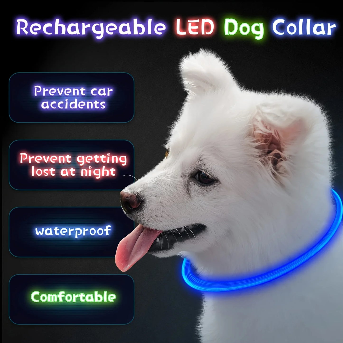 LED Collar Pet LightSafe