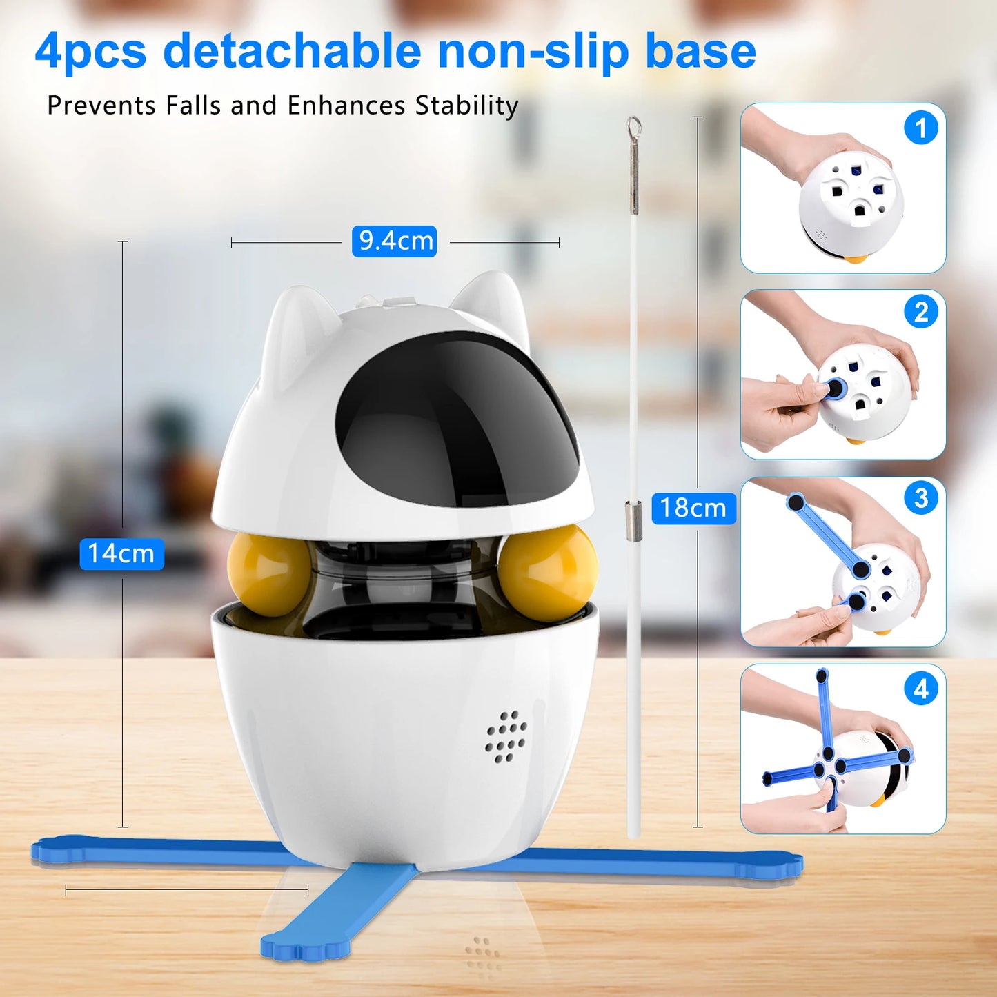 Smart 4 in 1 Cat Toy