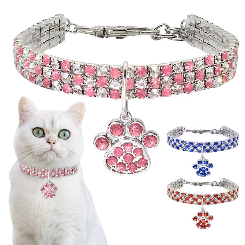 Love Diamond Pet Necklace
