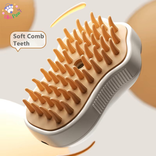 PetSpa 3-in-1 Steam Grooming Brush