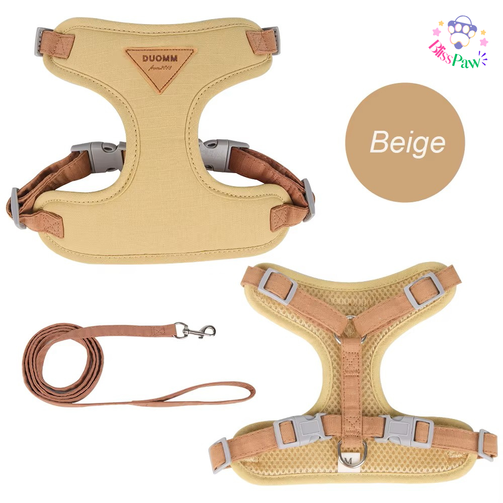 Soft Padded Cat And Small Dog Harness