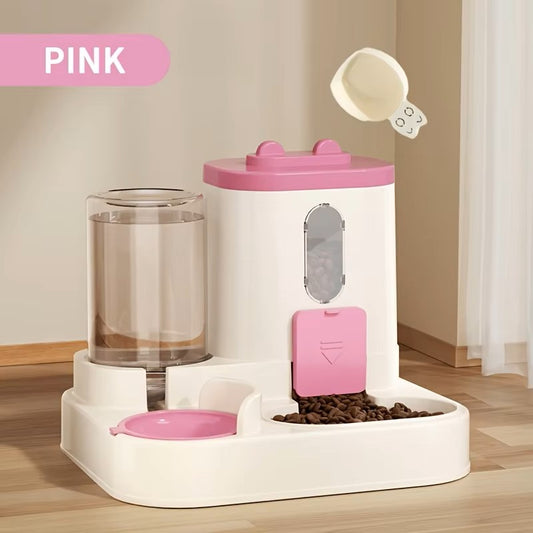 PawFeast Dual Bowl Dispenser