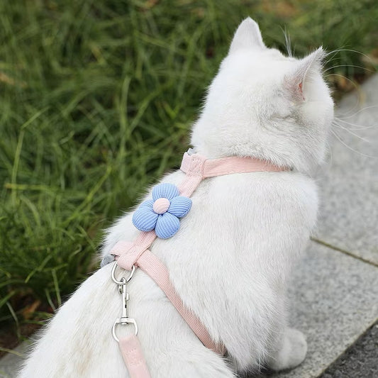 Comfort Fit Cat Harness Leash Set