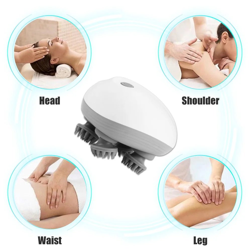 Pets Electric Head Scalp Massager