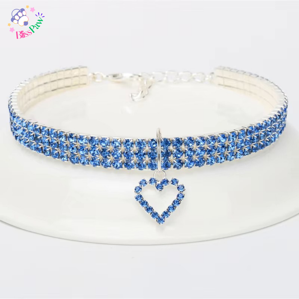 Rhinestone Pet Collar