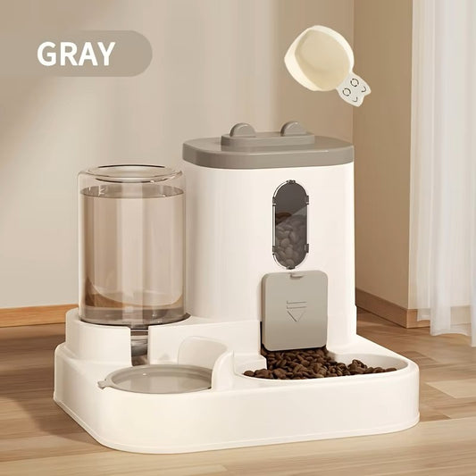 PawFeast Dual Bowl Dispenser