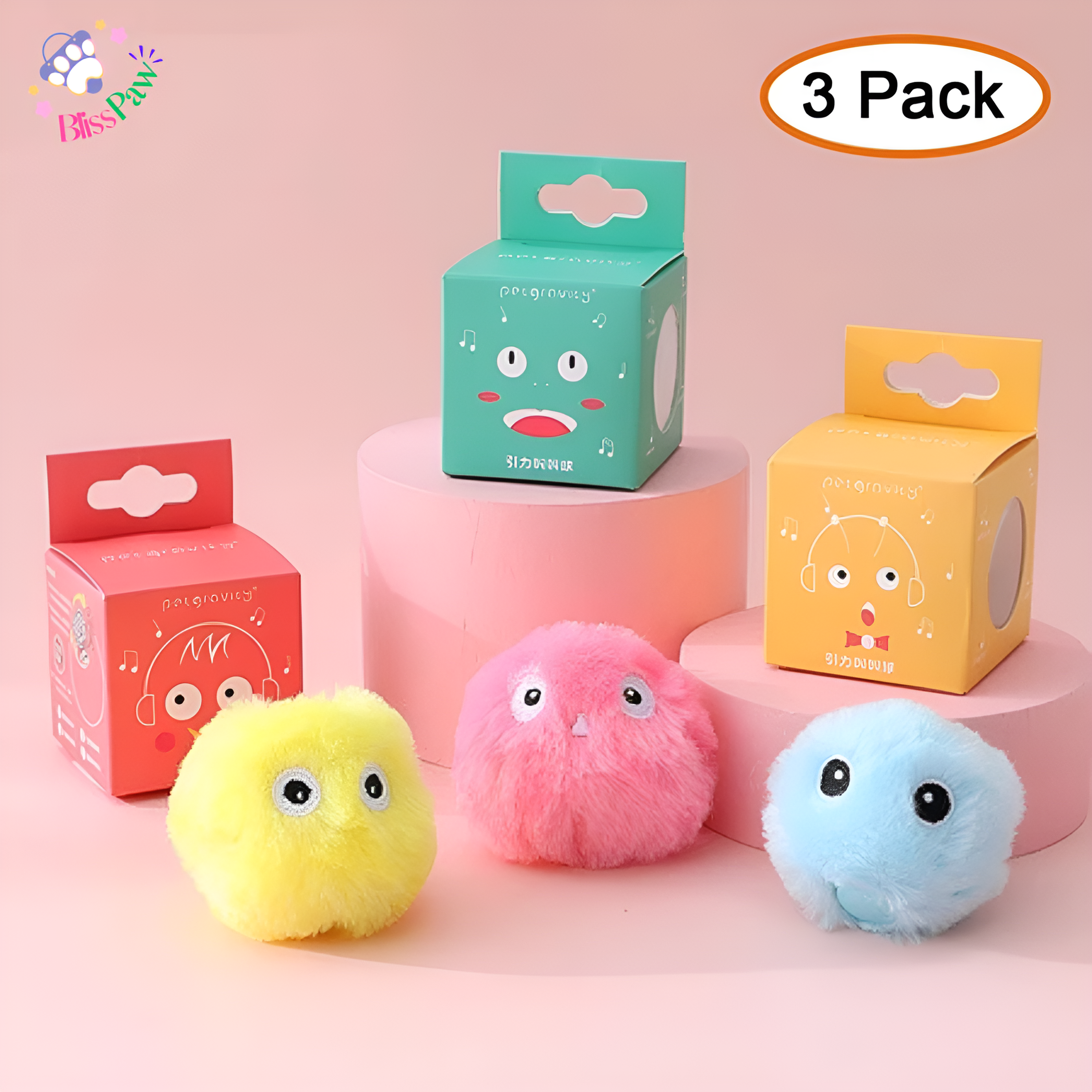 Interactive Sound Cat Ball