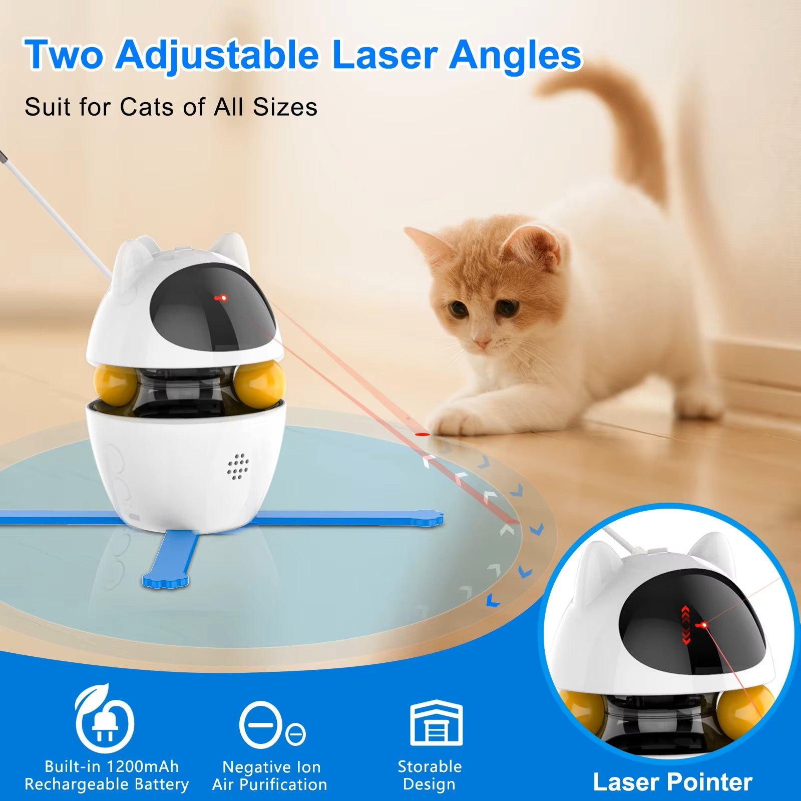 Smart 4 in 1 Cat Toy