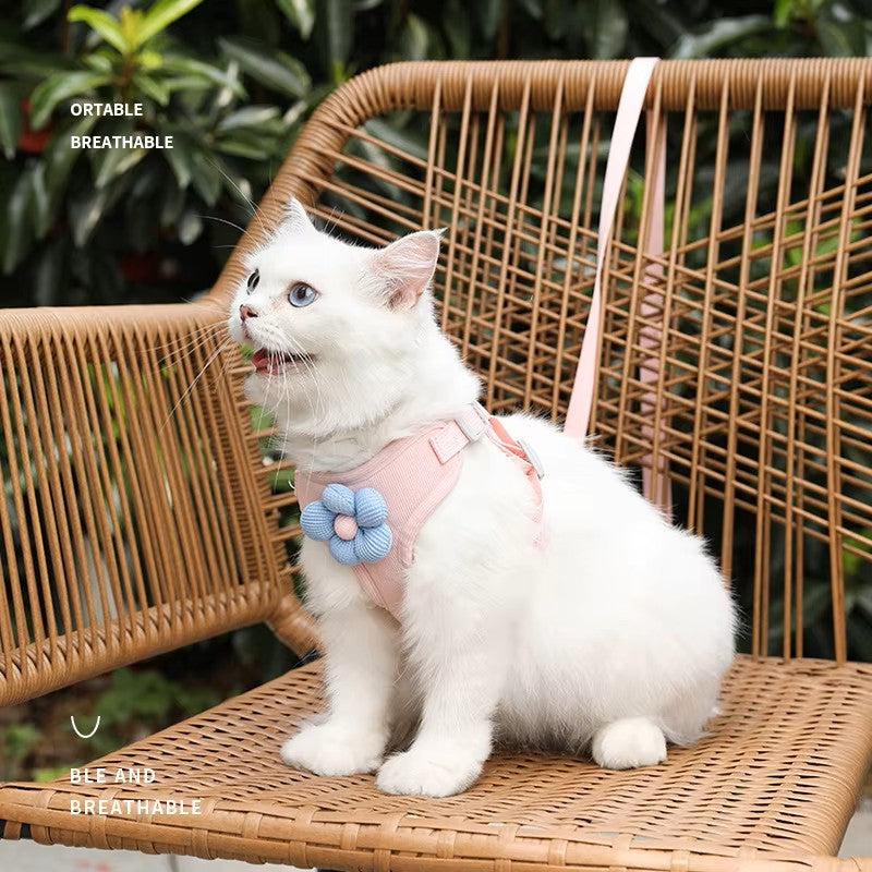 Pet Angel Flower Harness