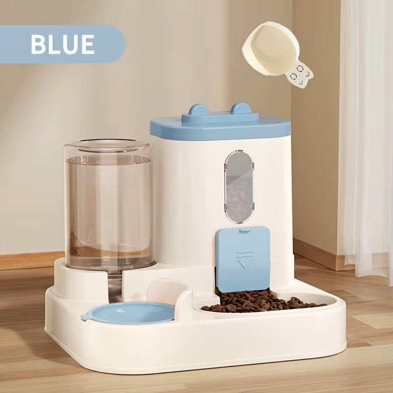 PawFeast Dual Bowl Dispenser