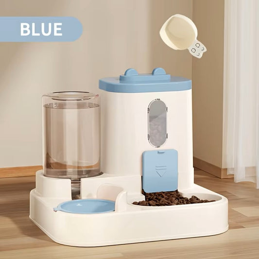 PawFeast Dual Bowl Dispenser