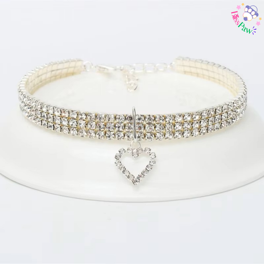 Rhinestone Pet Collar