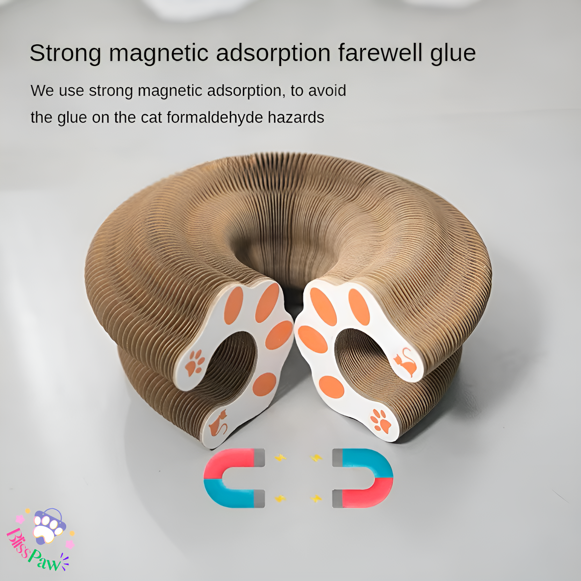 Corrugated Cat Toy Scratcher Nest