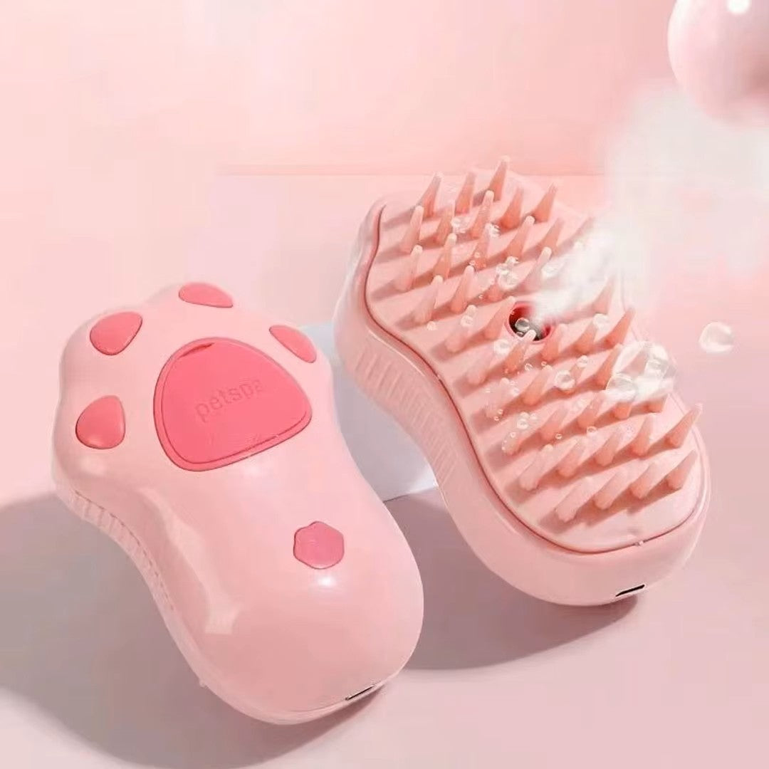 Pet Brush Electric Spray 3 in 1