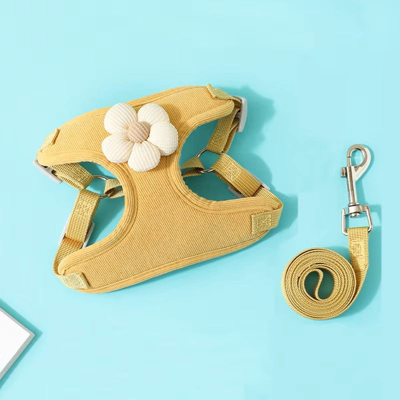 Pet Angel Flower Harness