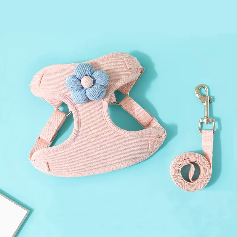 Pet Angel Flower Harness