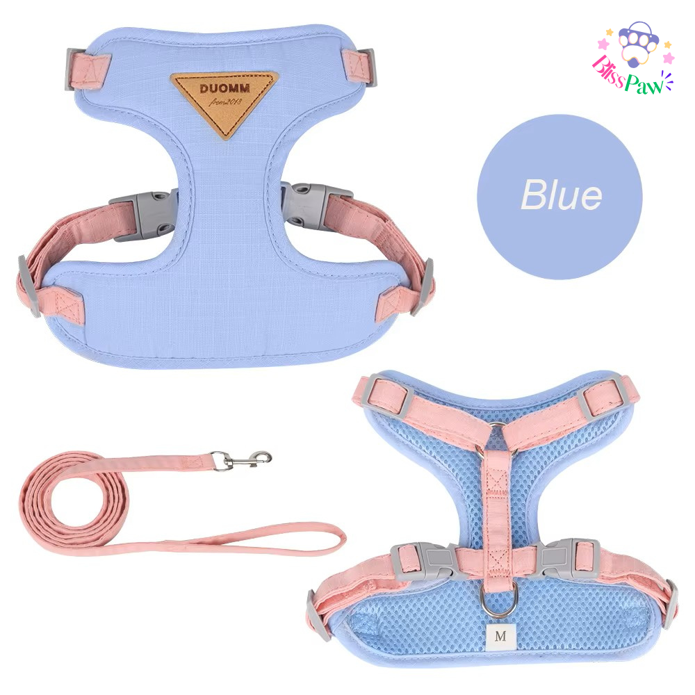 Soft Padded Cat And Small Dog Harness