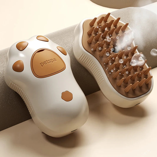 PetSpa 3-in-1 Steam Grooming Brush