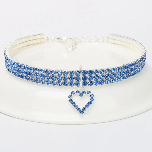 Rhinestone Pet Collar