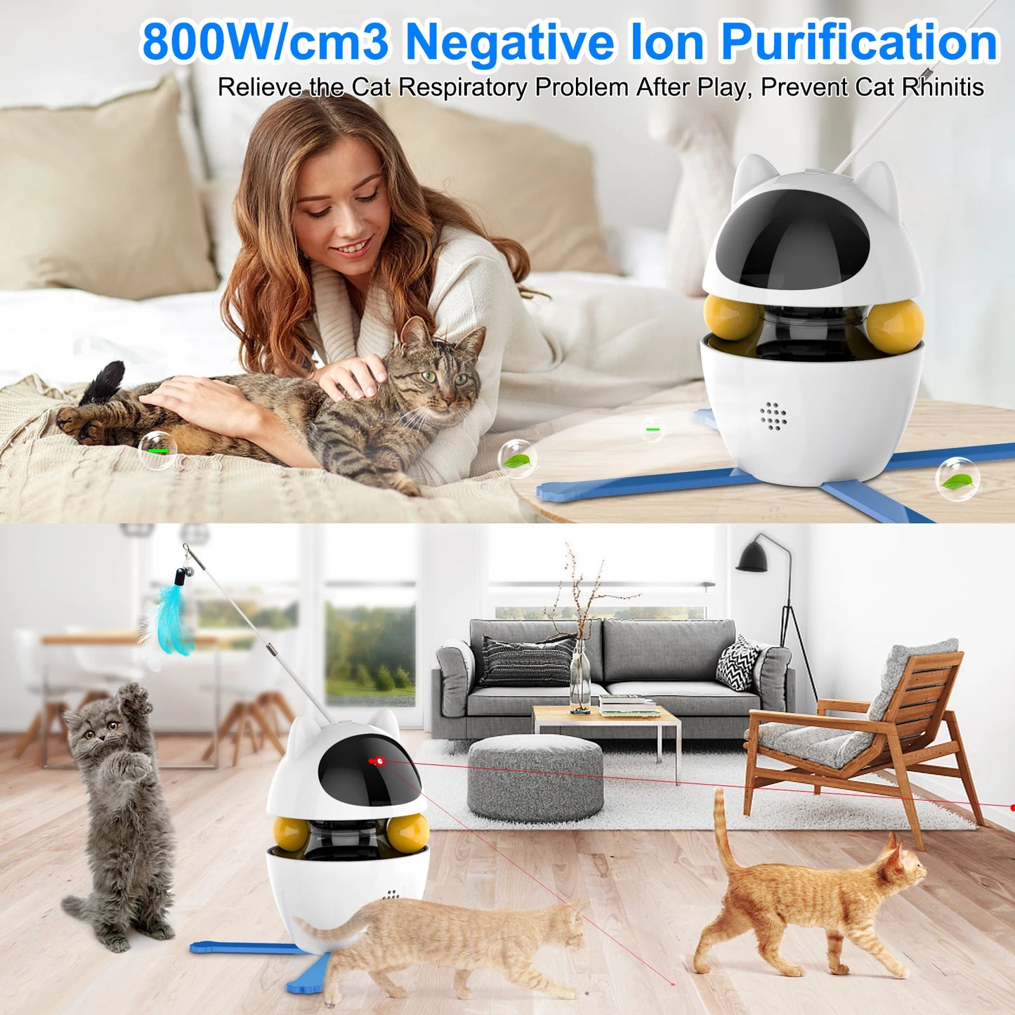 Smart 4 in 1 Cat Toy