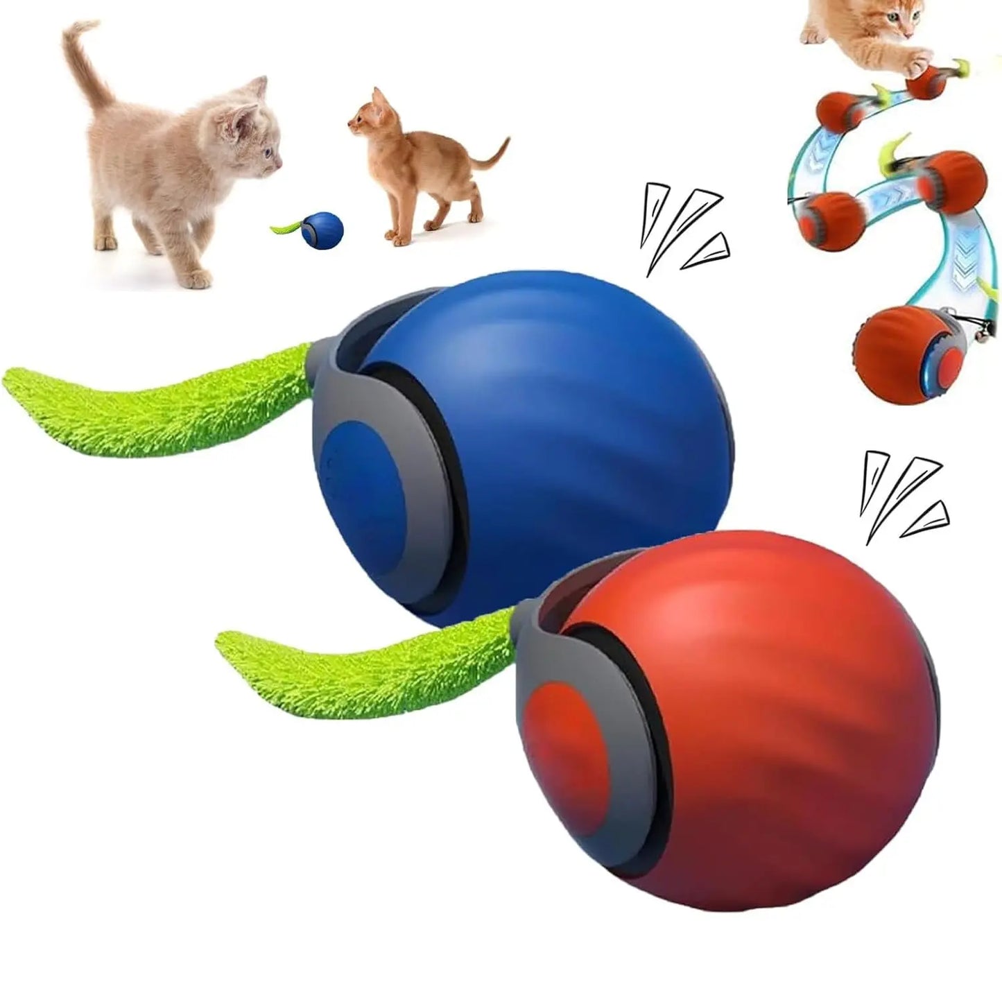 Smart Interactive Cat Chase Toy