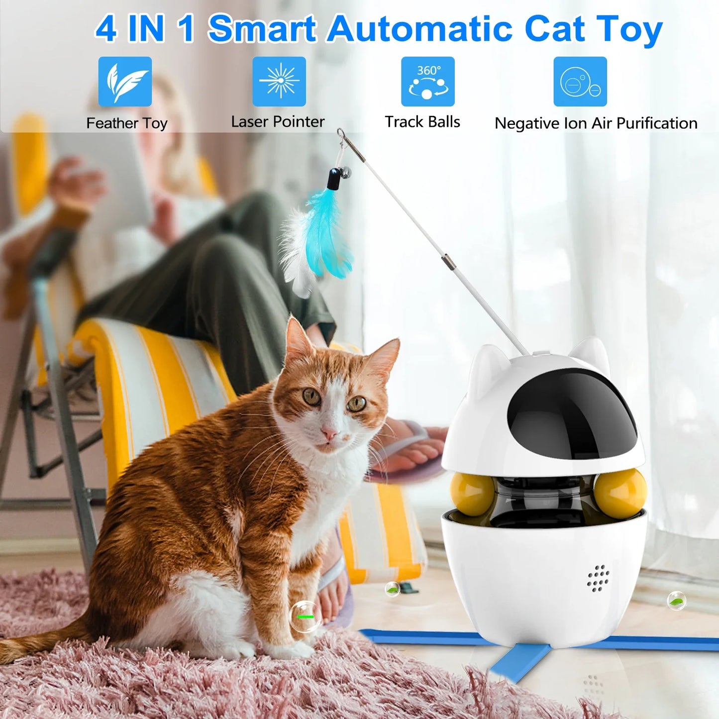 Smart 4 in 1 Cat Toy