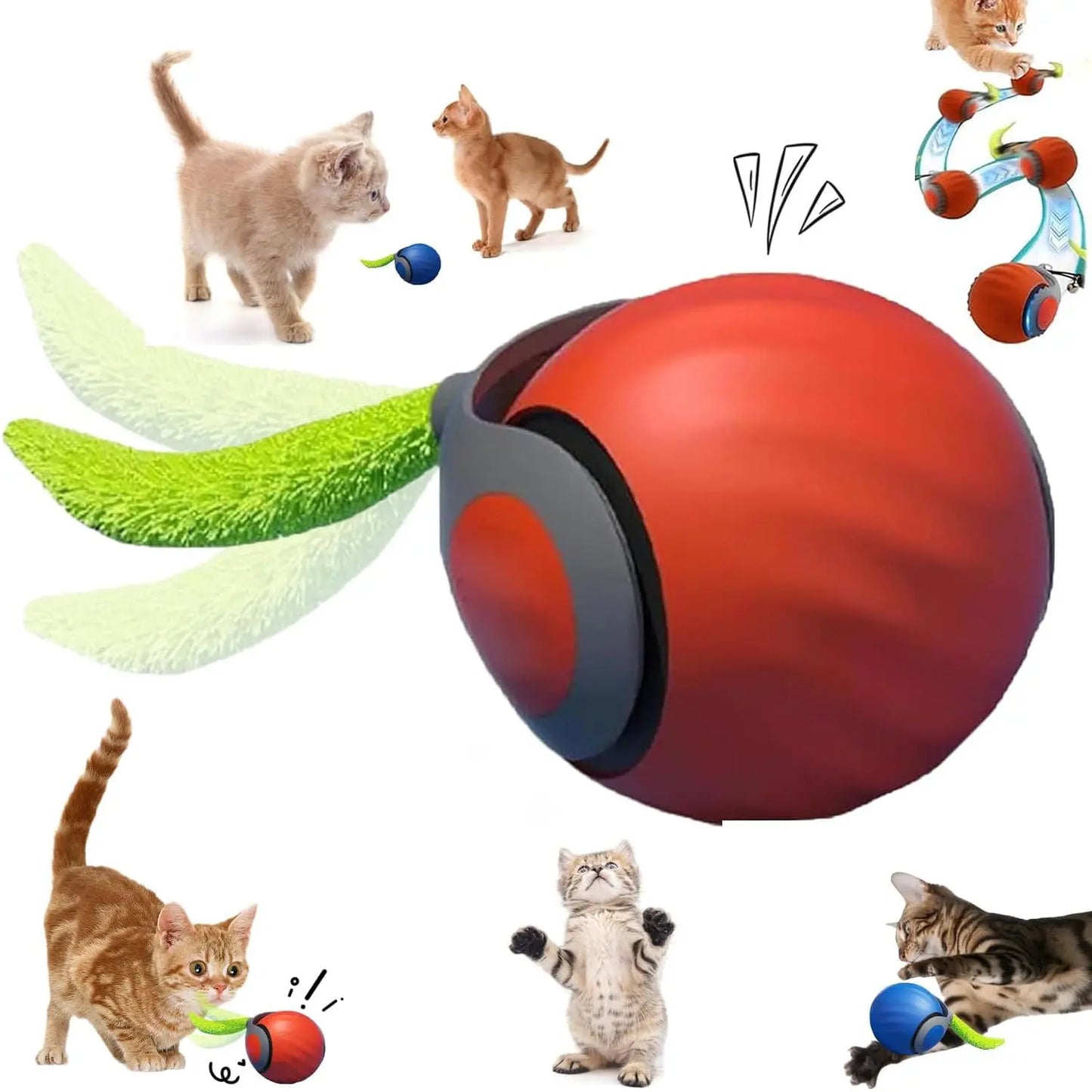 Smart Interactive Cat Chase Toy