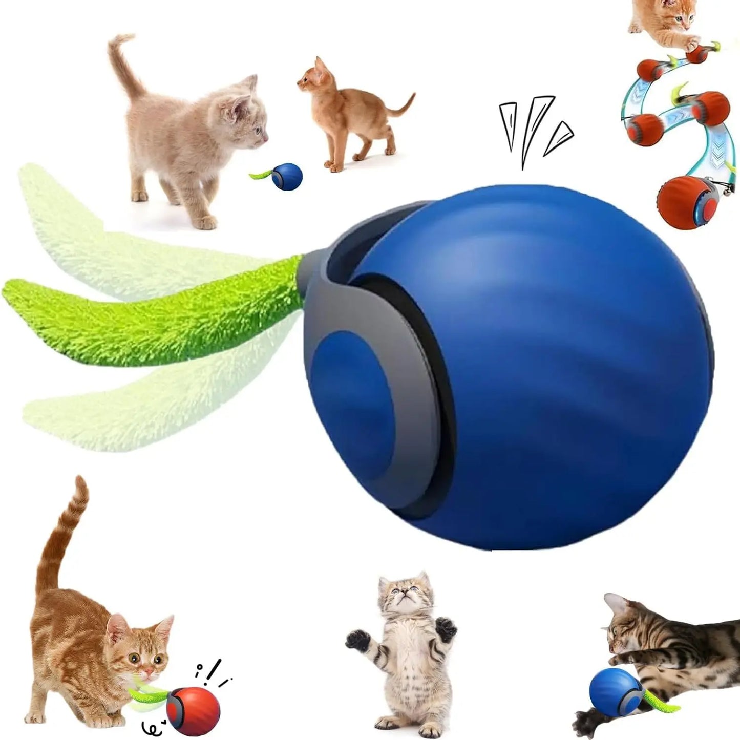 Smart Interactive Cat Chase Toy