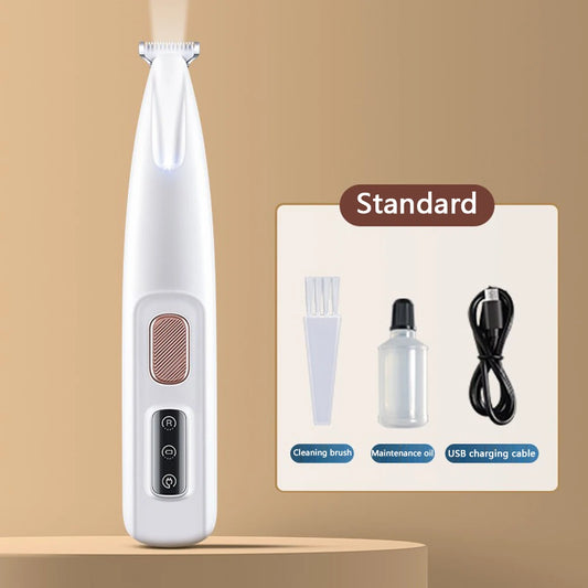 PawGlow LED Pet Trimmer Cordless Rechargeable