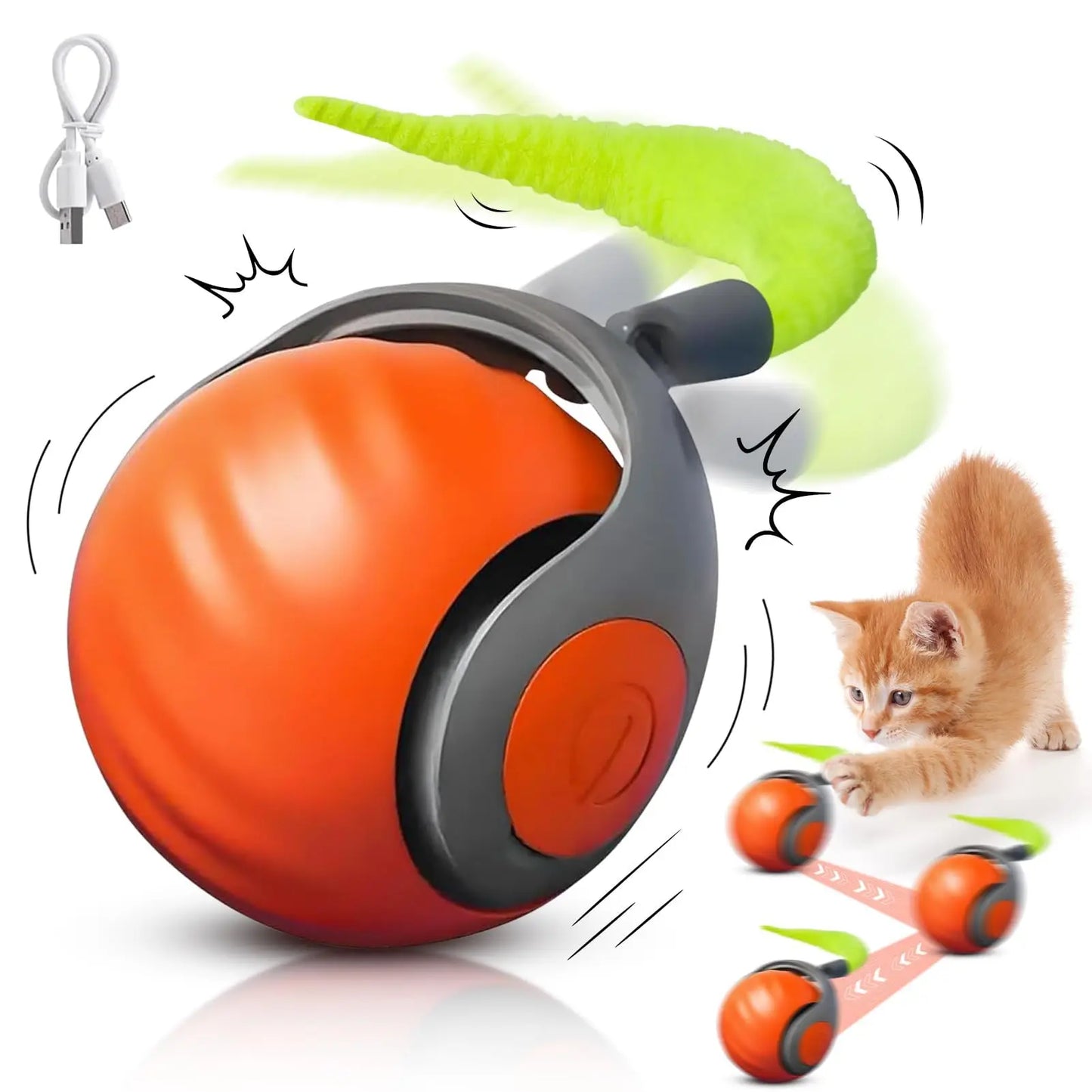 Smart Interactive Cat Chase Toy