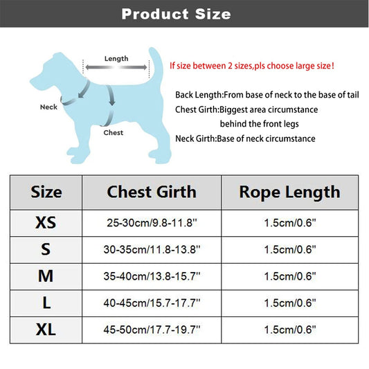 SunnyDuck Adjustable Pet Harness Leash Set