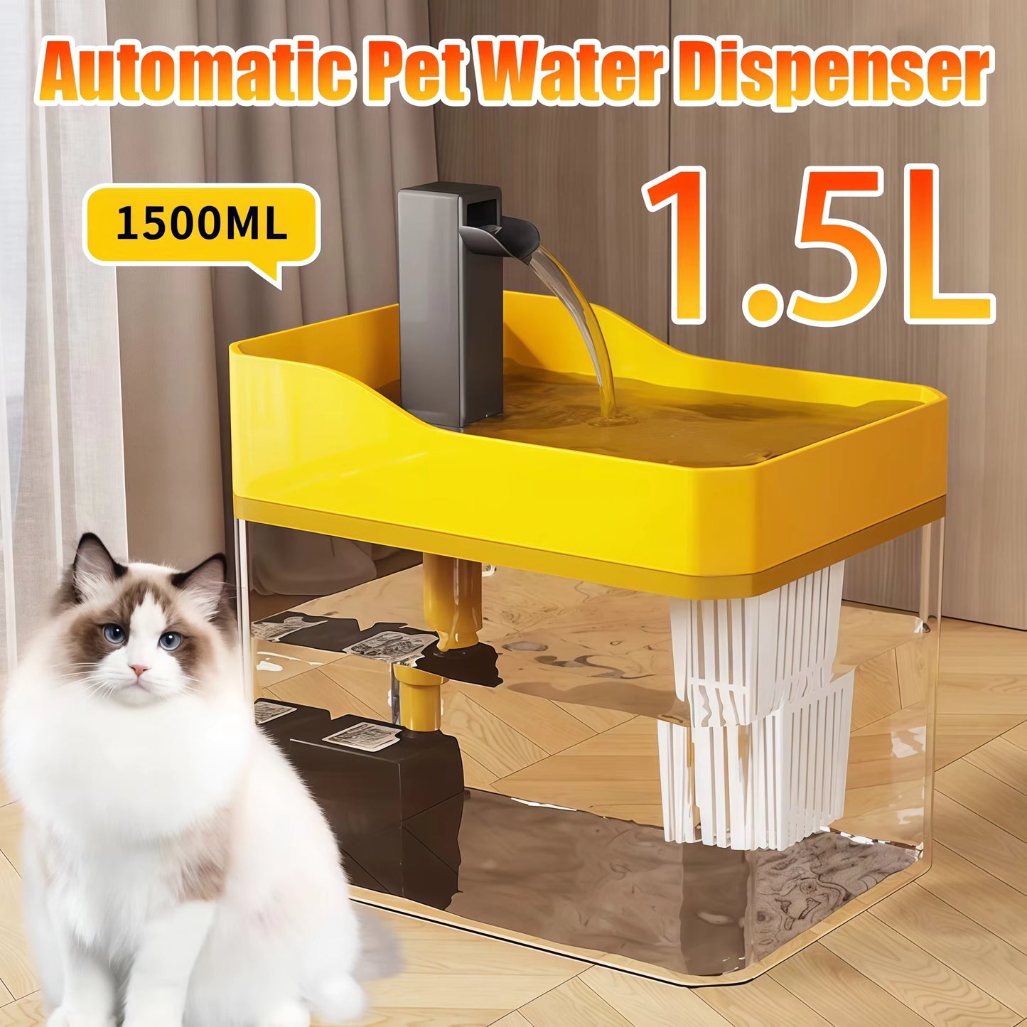 AquaPurr Flow Water Fountain