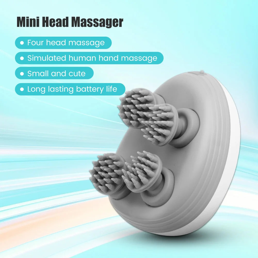 Pets Electric Head Scalp Massager